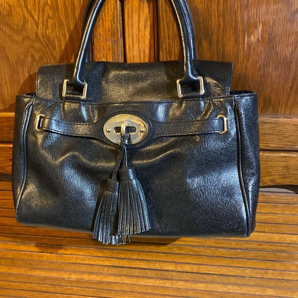 Talbots leather tassel bag!